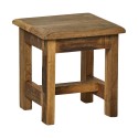 Tabouret bois rustique recycle IB Laursen
