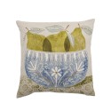 Coussin decoratif coton fruits poires Bloomingville Orta