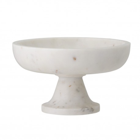 Centre de table coupe marbre blanc Bloomingville Eris