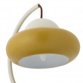 Lampe de table design jaune Bloomingville Bubble