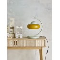 Lampe de table design jaune Bloomingville Bubble