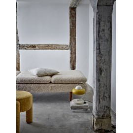 Lampe de table design jaune Bloomingville Bubble