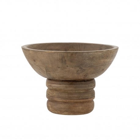 Centre de table coupe bois manguier sculpte Bloomingville Nanuka