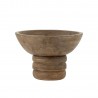 Centre de table coupe bois manguier sculpte Bloomingville Nanuka