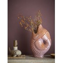 Vase poisson gres marron Bloomingville Harvey