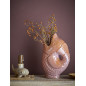 Vase poisson gres marron Bloomingville Harvey