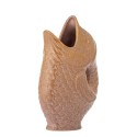 Vase poisson gres marron Bloomingville Harvey