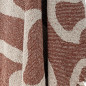 Plaid coton recycle motif chic franges Bloomingville Salobre