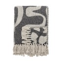 Plaid elegant coton recycle Bloomingville Salobre