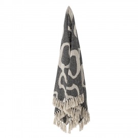 Plaid elegant coton recycle Bloomingville Salobre