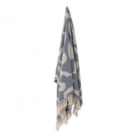 Plaid chic coton recycle Bloomingville Salobre