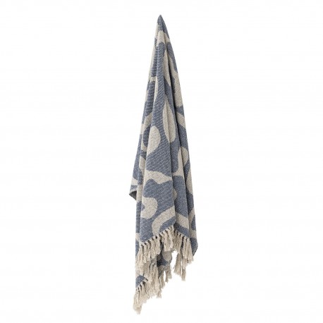 Plaid chic coton recycle Bloomingville Salobre