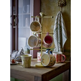 Porte-tasses mugs à poser métal Bloomingville Dean