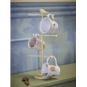 Porte tasses mugs a poser metal Bloomingville Dean