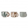 Mugs gres peint main depareilles Bloomingville Carim set de 3