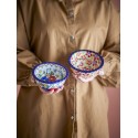Bols peint motif floral multicolore Bloomingville Florist set de 2