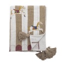Plaid petits chevaux carrousel Bloomingville Merry go round