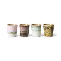 Tasse a cafe mugs gres depareilles HK living Serendipity set de 4