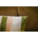 Coussin salon canape velours rayures HK living Fields
