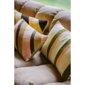 Coussin salon canape velours rayures HK living Fields