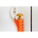 Lampe de table champignon retro vintage rotin tresse couleur HK living