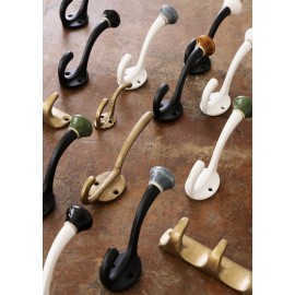 Crochet mural double métal Madam Stoltz