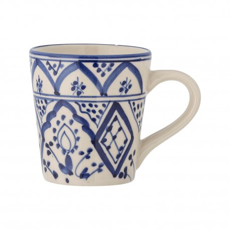 Tasse a cafe gres peint mediterraneen Bloomingville Karlie