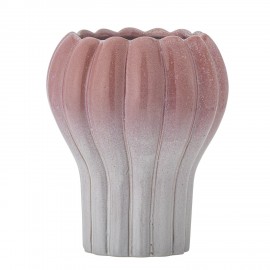 Vase gres rose Bloomingville Kyla