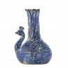 Petit vase grès paon Bloomingville Kali