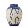 Vase gres bleu Bloomingville Avon