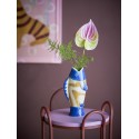 Vase poisson bleu gres Bloomingville Irving