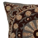 Coussin decoratif brode coton Bloomingville Chinon