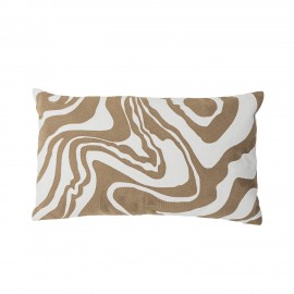 Coussin canape decoratif coton tisse Bloomingville Aba