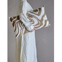 Coussin canape decoratif coton tisse Bloomingville Aba