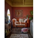 Grand coussin decoratif doux motif boheme franges Bloomingville Asu