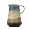 Carafe grès artisanal Bloomingville Deana