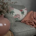 Housse de coussin lin fleurs romantique qualite Nordra Sweden