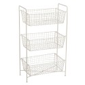 Meuble rangement etageres a poser metal grillage filaire Madam Stoltz
