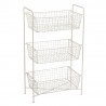 Meuble rangement etageres a poser metal grillage filaire Madam Stoltz