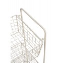 Paniers de rangement superposes metal filaire Madam Stoltz
