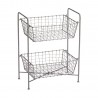 Paniers superposes rangement metal filaire Madam Stoltz