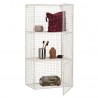 Armoire murale métal filaire avec porte Madam Stoltz