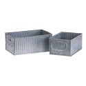 Boite de rangement métal Madam Stoltz set de 2