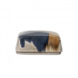Beurrier ceramique multicolore Bloomingville Jules