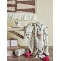 Plaid coton recycle motif noel Bloomingville Yule
