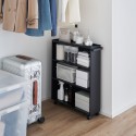 Etagère compacte rangement design acier Yamazaki