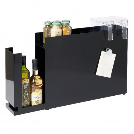 Etagère compacte rangement condiments cuisine Yamazaki Tower