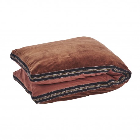 Matelas d assise de sol banc velours coton Madam Stoltz