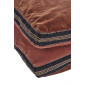 Matelas d assise de sol banc velours coton Madam Stoltz