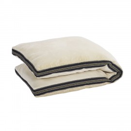 Matelas de banc assise velours coton Madam Stoltz